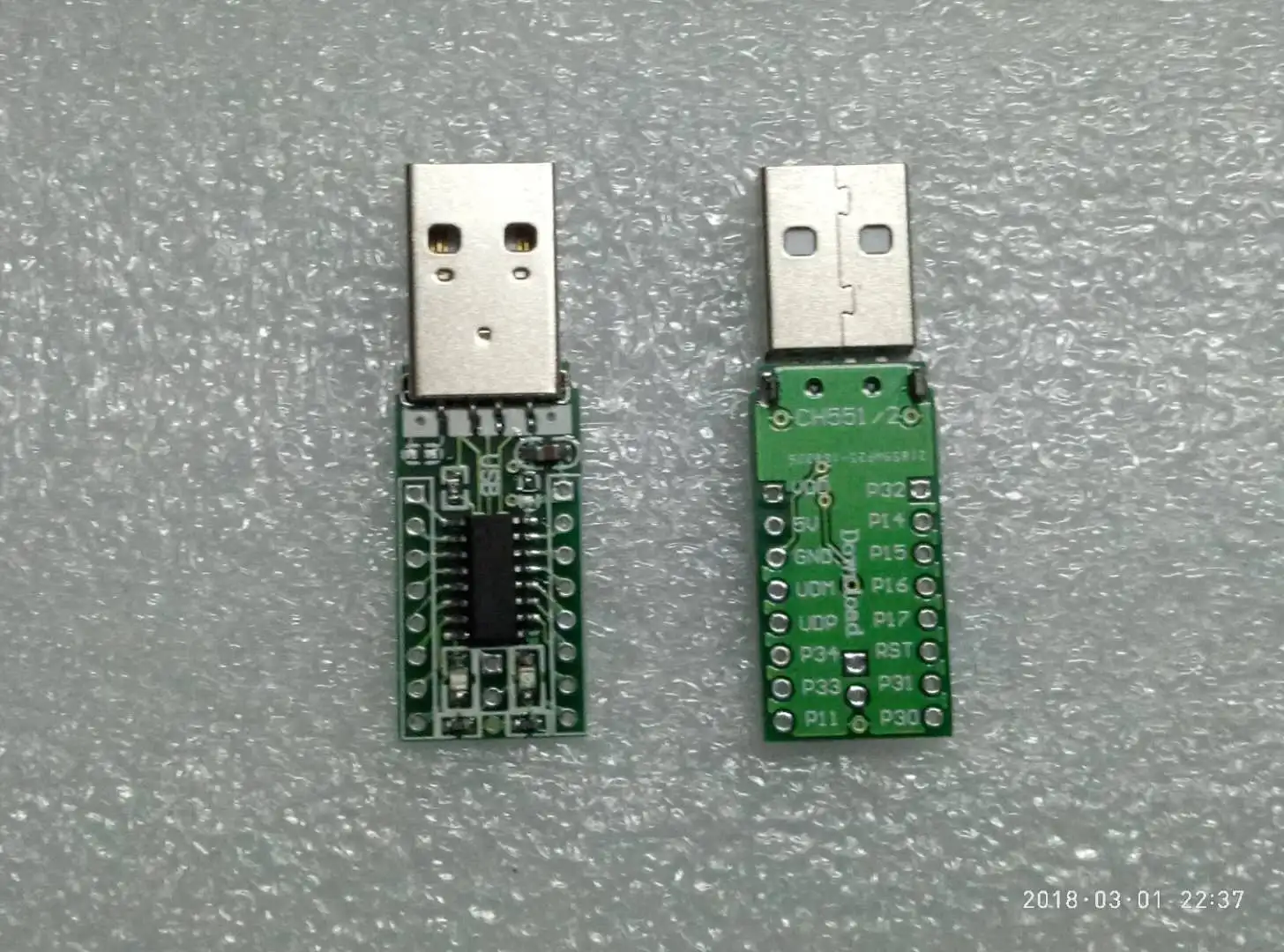 Ch552g Ch552 Development Board Evaluation Board Low Cost USB Mouse Keyboard Single Head Double Head Box