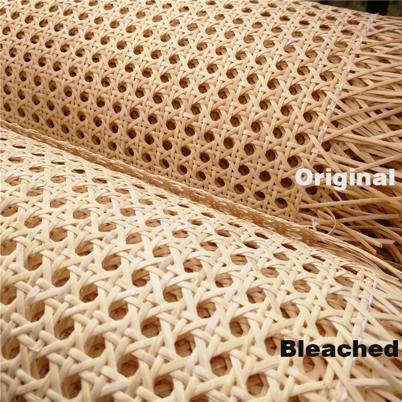 

15 Meters/Roll Natural Indonesian Real Rattan Cane Webbing Roll Furniture Chair Table Ceiling Background Door DIY Material