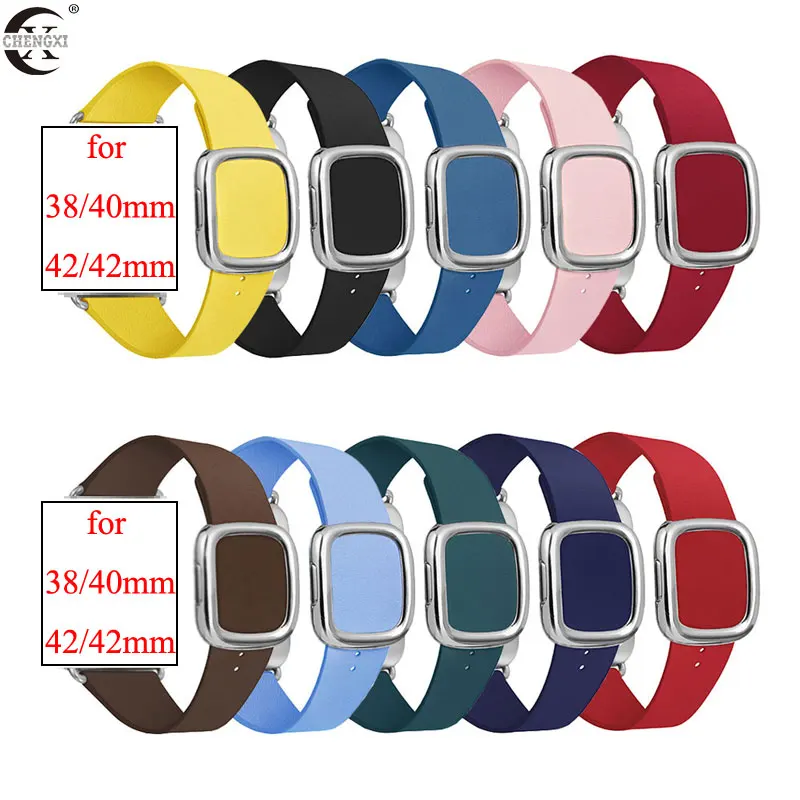 Watch-Band For Apple Watch 5/4 42mm 44mm Official Modern Style Buckle Straps For iwatch 3/2/1 38mm 40mm Apple Watch Accessories