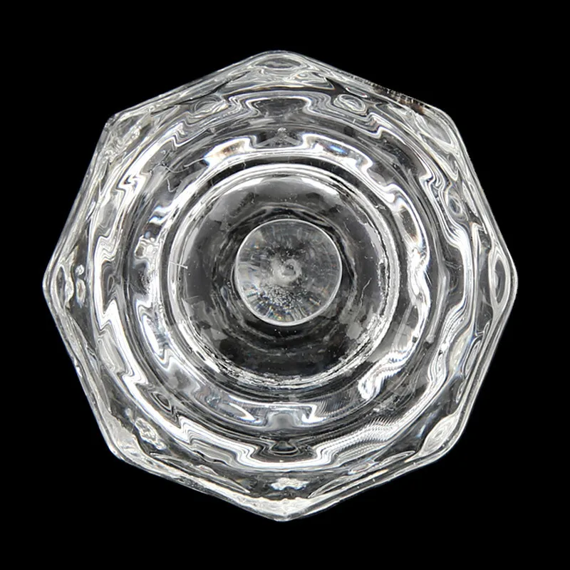 1Pcs Kristall Glas Acryl Pulver Flüssigkeit Nagel Tasse Dappen Dish Deckel Schüssel Tasse Halter Ausrüstung Nail art Werkzeuge – Detail 7