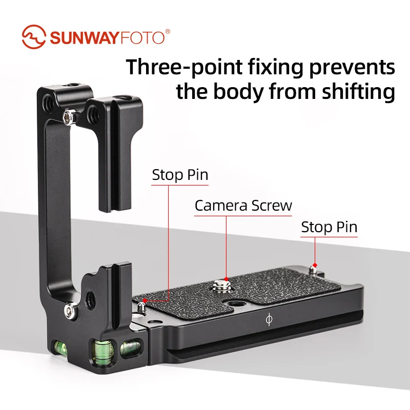 SUNWAYFOTO PCL-R5 L-bracket for Canon Eos R5/R6 DSLR Arca / RRS Compatible Quick Release Plate