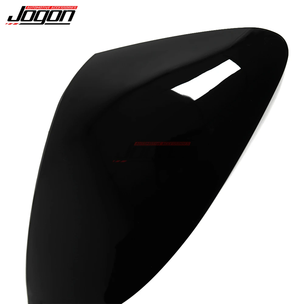 Black For Skoda Octavia Mk3 5E A7 2013- 2017 2018 T-Roc T ROC T-Cross Nivus 2020 2021 Side Wing Rearview Mirror Caps Cover Case