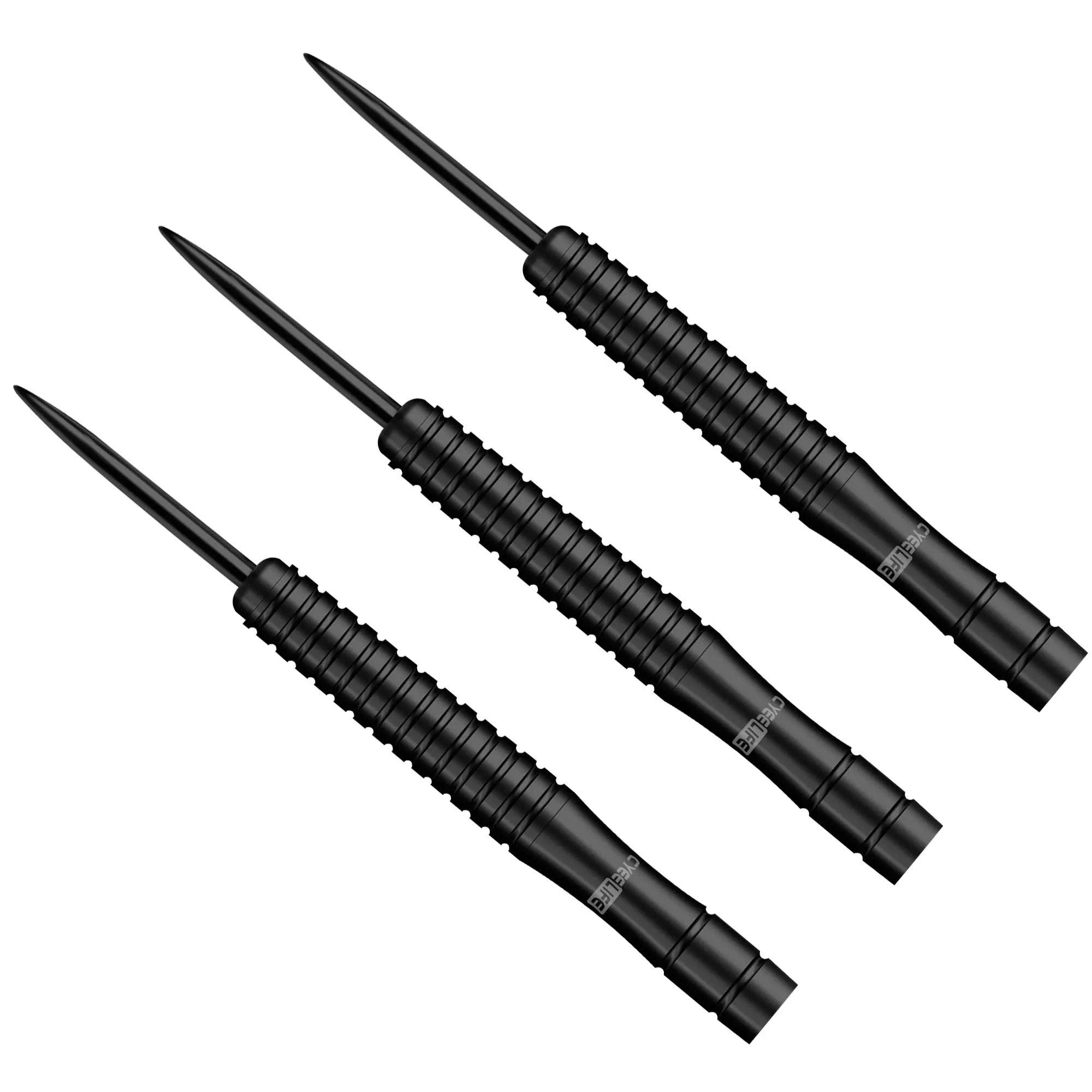CyeeLife 23g Вольфрам 90% сталь Дротика черный 3 шт. для металлического наконечника Dartboard без аксессуаров