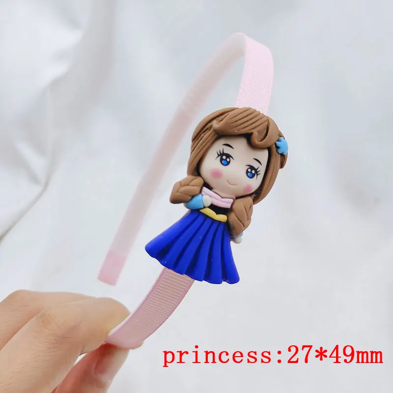 Girls Trendy Princesss  Hairbands New Children Step Teeth Headbands Kids Cartoon Princess  Hair/Head Hoop Hair Accessories