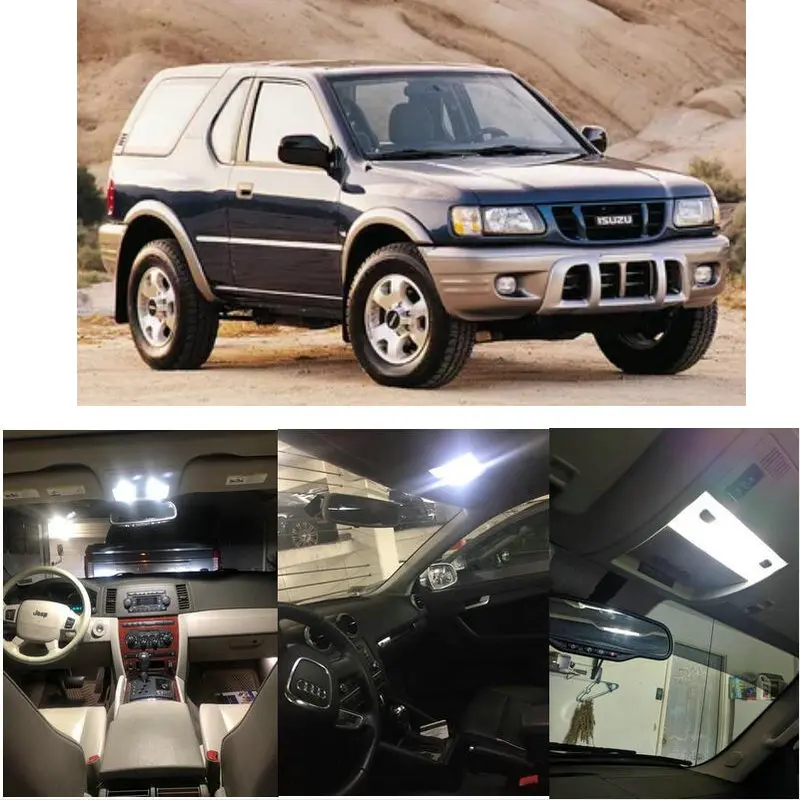 인테리어 Led 조명, 2000 Isuzu Amigo VehiCROSS Hombre 로데오 돔 라이트 맵 라이트 예의 도어 라이트 글러브 박스 라이트