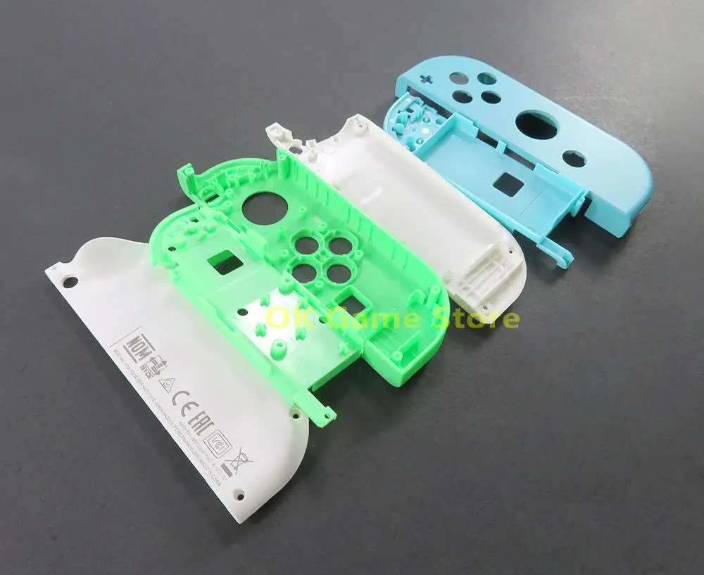 Custodia da 1 set/lotto con set completo di pulsanti di ricambio per Nintendo Switch Animal Crossing Console Joy con pulsanti della custodia