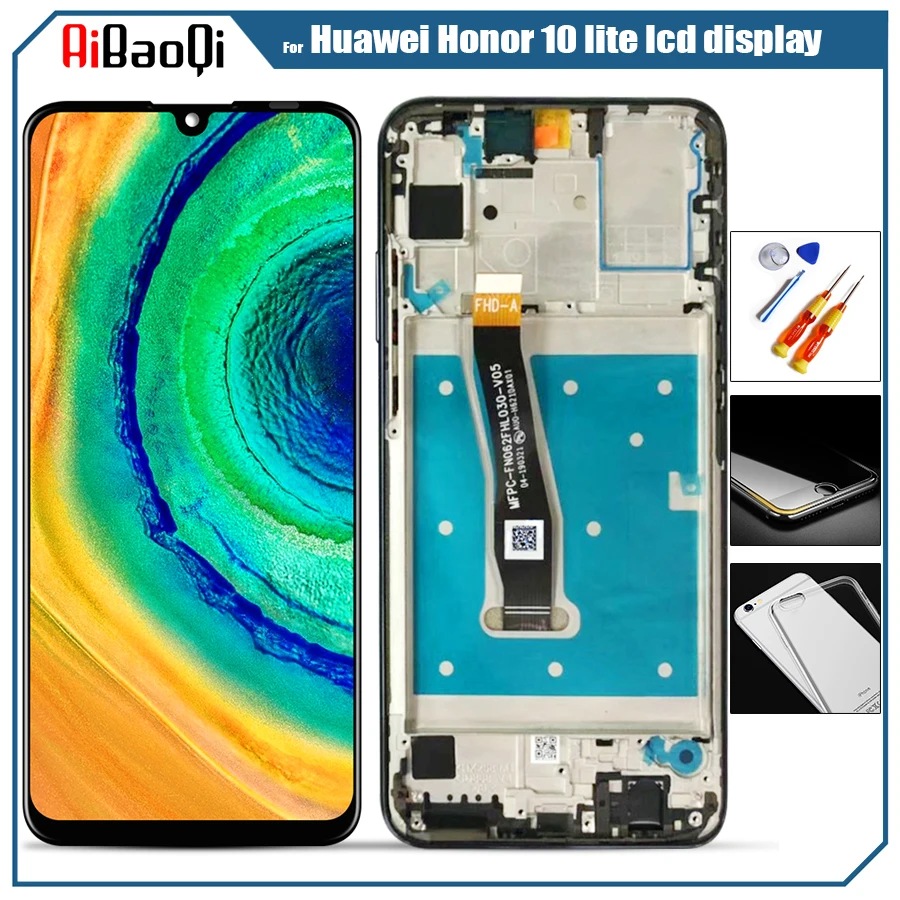 Original For Huawei honor 10 lite LCD Display HRY-LX1 HRY-LX2 HRY-L21 Touch Screen Digitizer Assembly parts For honor 20 lite