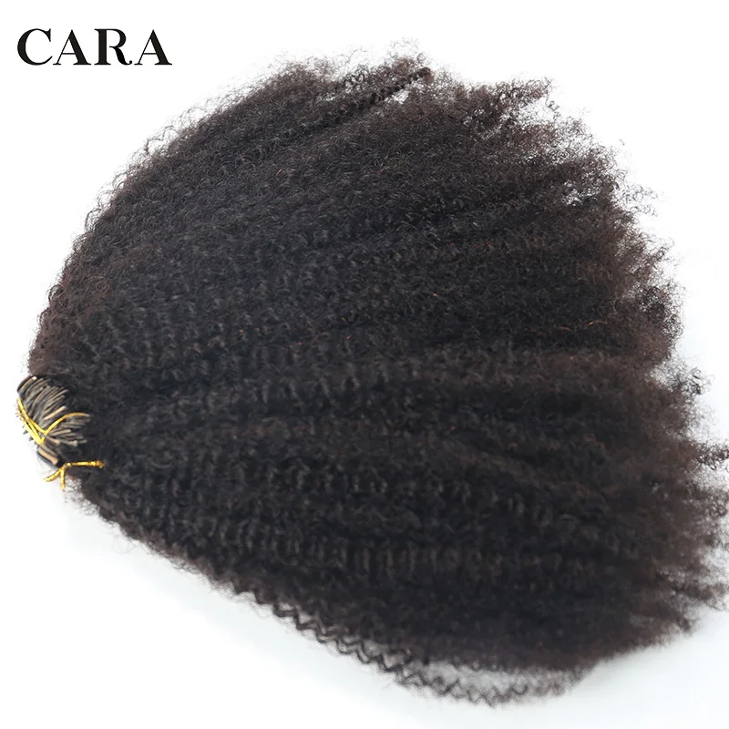 Extensiones de cabello humano rizado Afro brasileño para mujeres negras, extensiones de pelo virgen peruano, 4B, 4C, sin costuras, ondulado