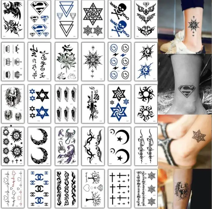 

tattoo for men face temporary tattoo sticker for man neck boys tattoo & body art sword tattoo black face tattoo sticker sexy