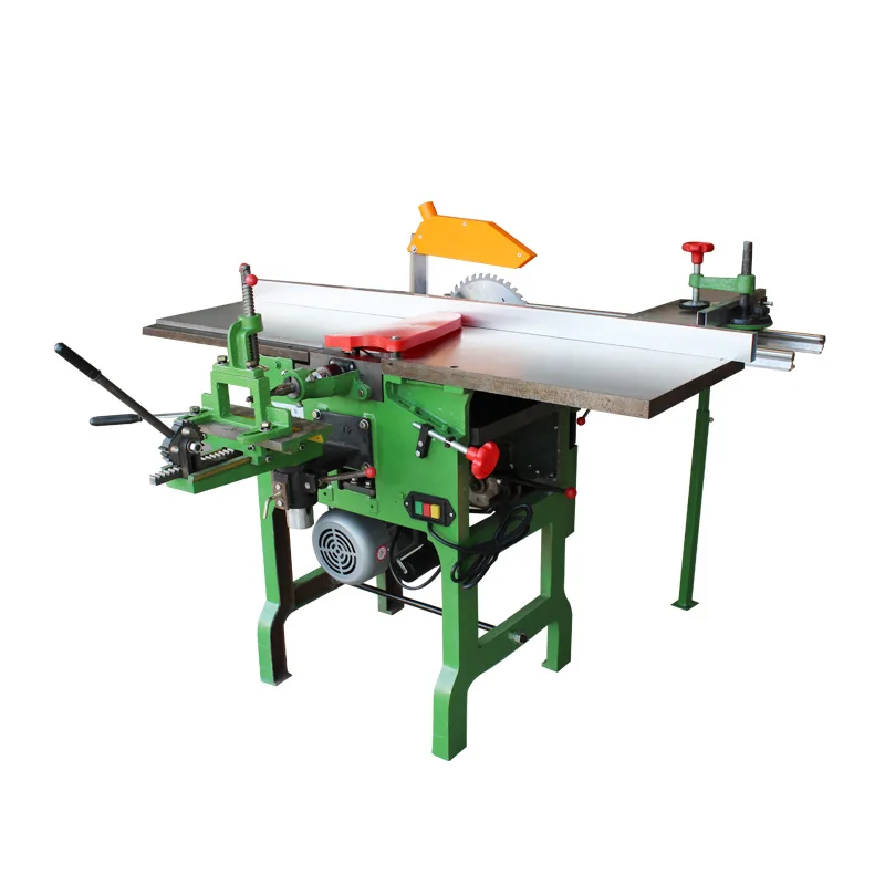 220V/380V Multifunction Push Table Carpentry Multi-purpose Machine Tools Electric Flat Planer Press Planer Woodworking Machinery