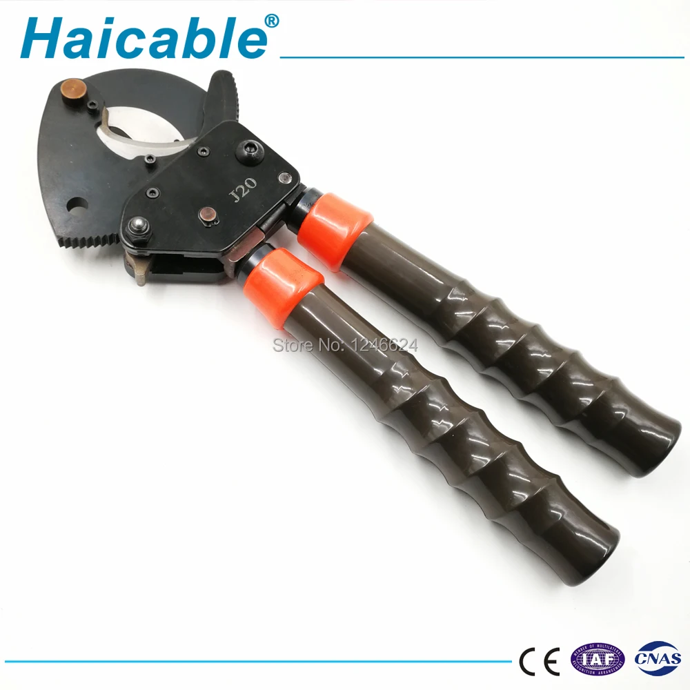 J20 Ratchet Hand Wire Rope Cutter Shear Cable Splicer Knife Cutting Tools