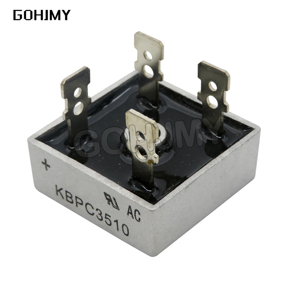 1PCS KBPC5010 KBPC2504 KBPC3510 KBPC1510 SKBPC5016 nova ponte Retificadora