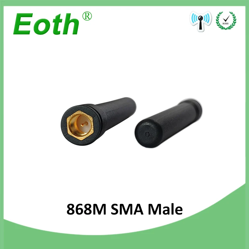 GSM 868 MHz 915MHz antenna lora pbx waterproof 3bdi SMA Male Connector IOT antena 868 MHz 915 MHz antenne antennas for Lorawan