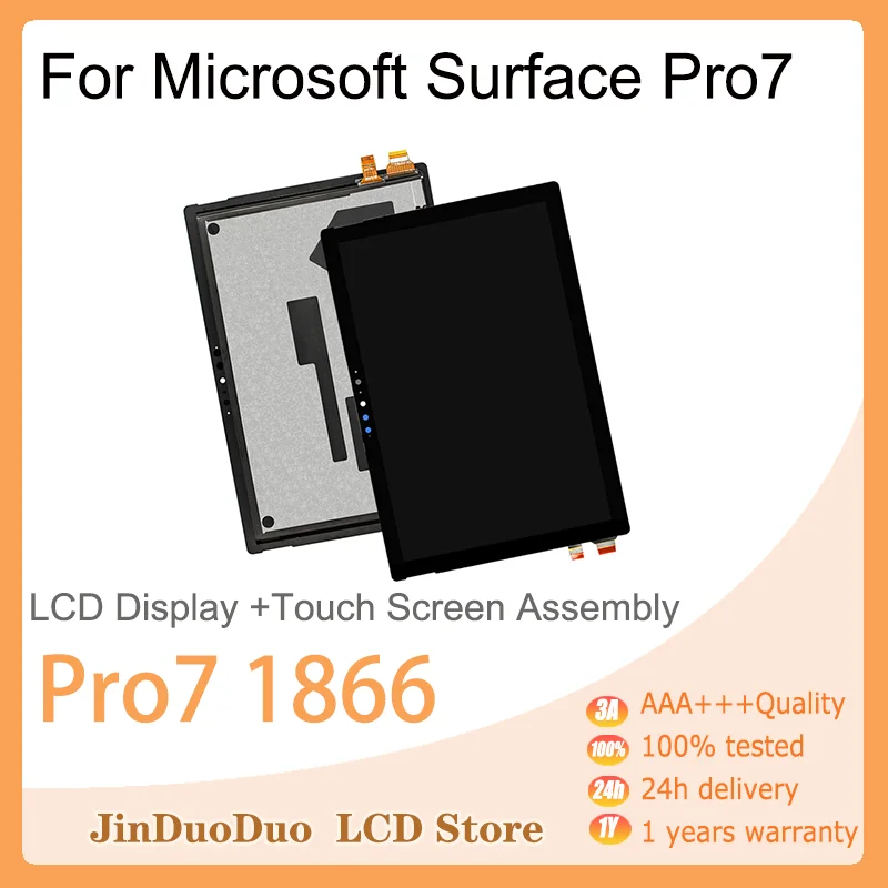 Imagem -06 - Original para Microsoft Surface Pro3 1631 Pro4 1724 Pro5 1796 Pro6 1807 Pro7 1866 Pro7 Plus 1960 Pro8 1983 Prox Lcd Display Touch