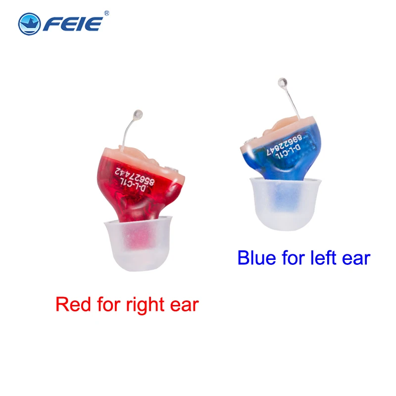 S-13A CIC Digital 6 Channel 12 Bands Non-Programmable Hearing Aid Mini Invisible Hearing Aids Ear Sound Amplifier For Elderly