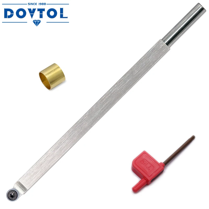 

Woodturning Tools Carbide Tipped Lathe Chisel Finisher Tool Bar With Ci5 8.9mm Round Carbide Insert for Wood Hobbyist or DIY