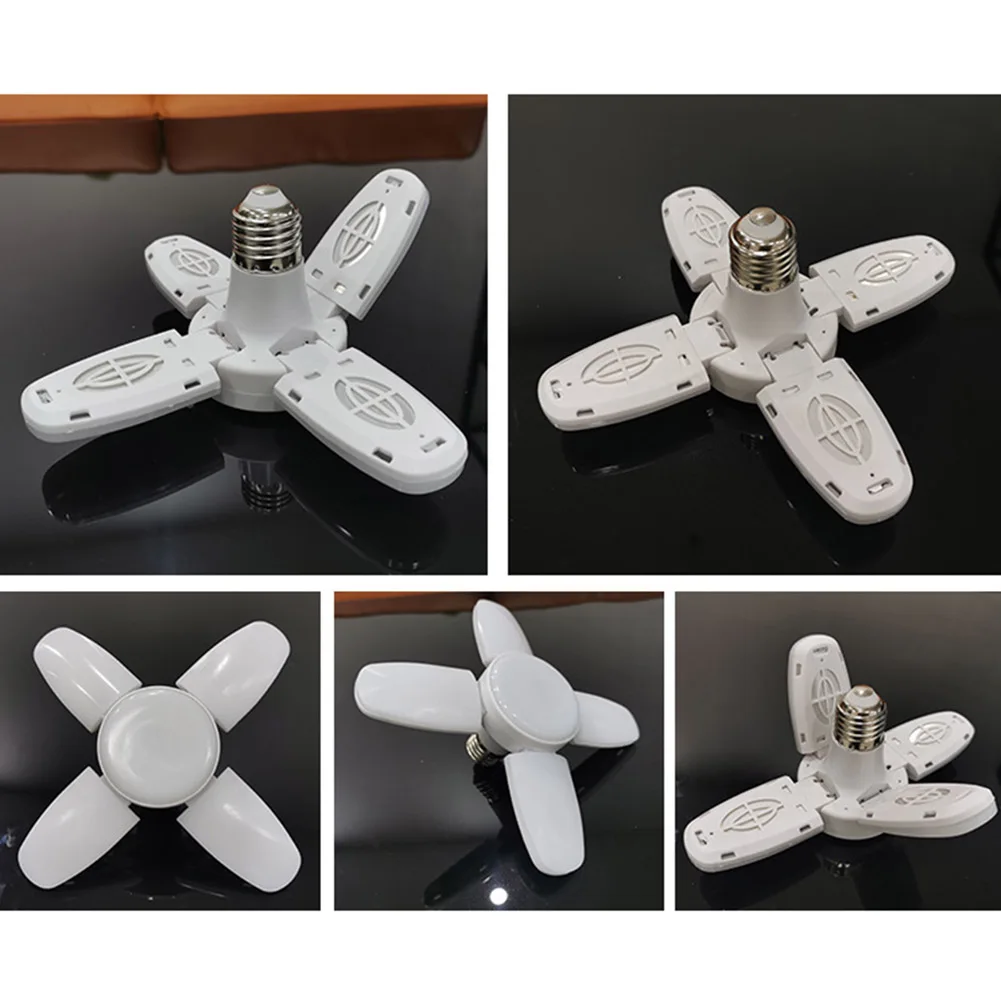 Luce pieghevole dell'officina delle plafoniere della lampada E27 deformabile del Garage 6500K LED