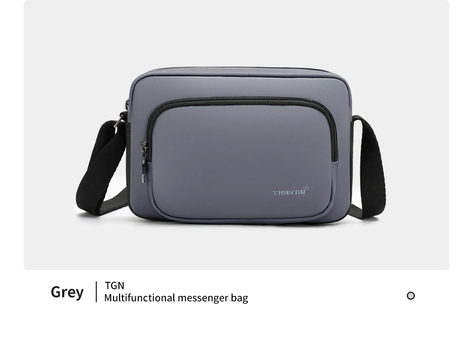 Tigernu Neue 0,2 KG Leichte Mode Männer Schulter Tasche Hohe Qualität Wasserdichte Männliche Mini Taschen Messenger Taschen Für Männer Für frauen – Detail 8