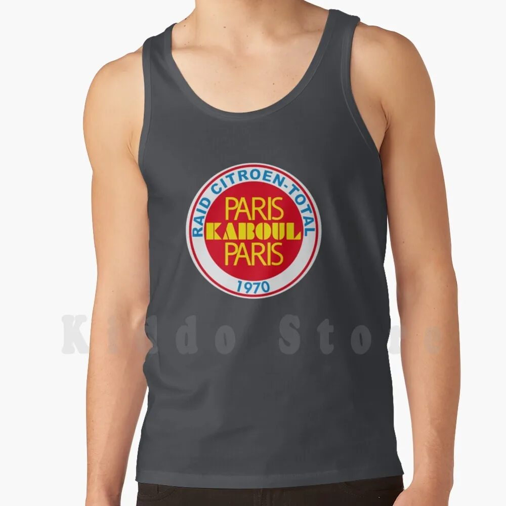 Paris Kaboul Paris, camisetas sin mangas 2cv Raid Tank Tops Citro? N 2cv Dyane Ami Mehari los años setenta asaltan Kabul