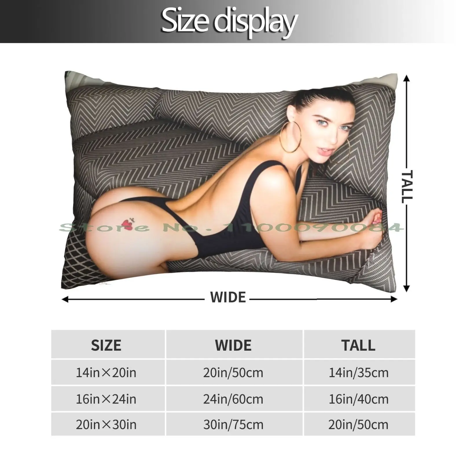 Lana Rhoades Pillow Case 20x30 50*75 Sofa Bedroom The 20 Vintage Scooter Motorcycle Motosport Racing Twenty 917k Gtr Race Gt3