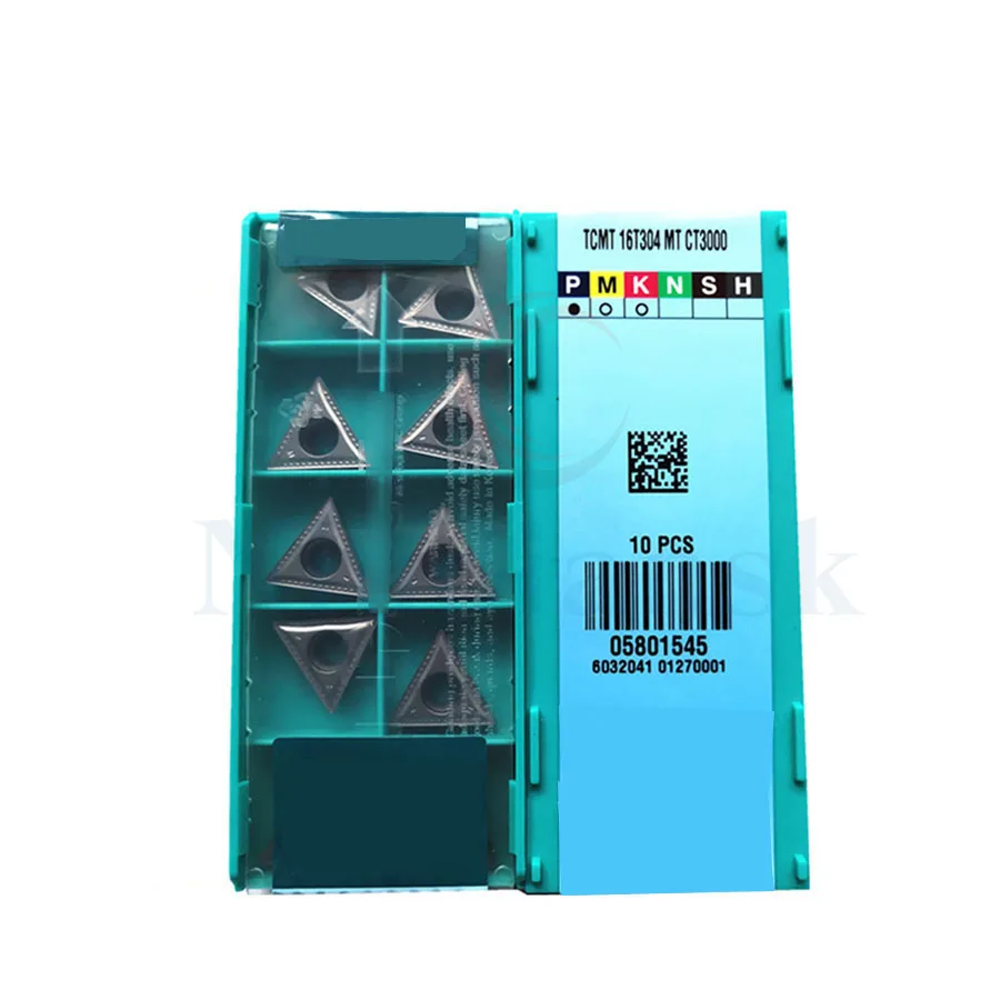 10pcs TCMT16T304-MT CT3000 TCMT16T308-MT CT3000 Carbide alloy Inserts CNC Lathe turning tools Internal processing turning tools