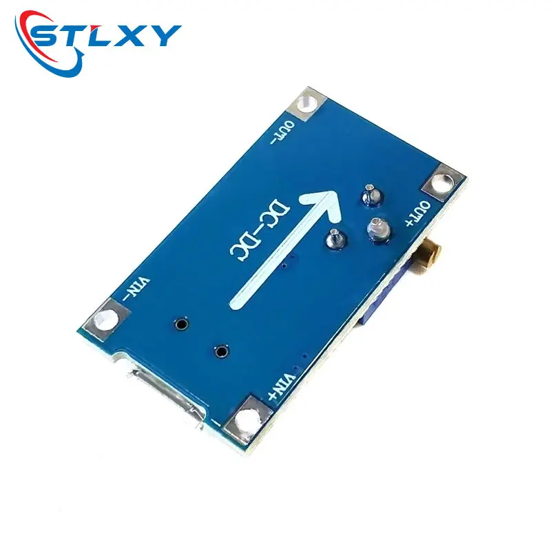 MT3608 DC-DC Adjustable Boost Module 2A Boost Plate Step Up Module with MICRO USB 2V-24V to 5V 9V 12V 28V