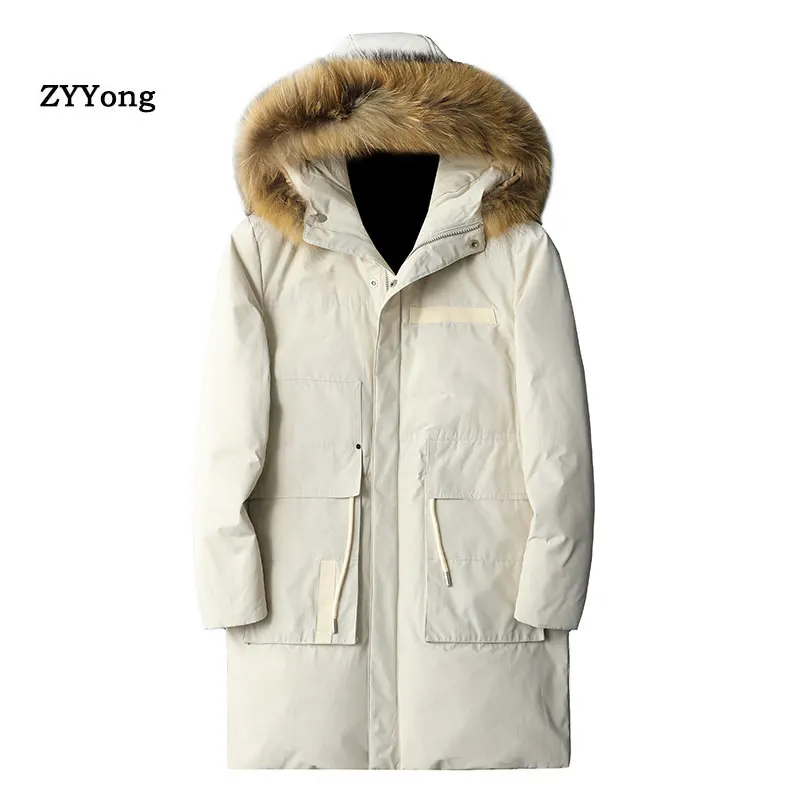 

Мужская куртка с меховым воротником, с подкладкой, повседневная, зимняя, 2020, размер M-4XL