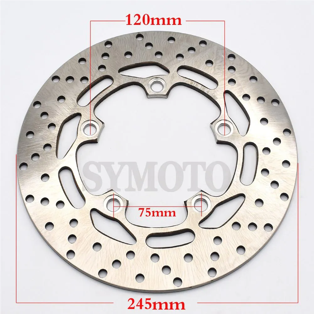 リアブレーキディスクローターヤマハMT-03 MT03 2006-2012 FZ1裸2006-2009 FZ1 fazer 2006-2015 FZ6 fazer 2004-2009 FZ6 S2 2007-09