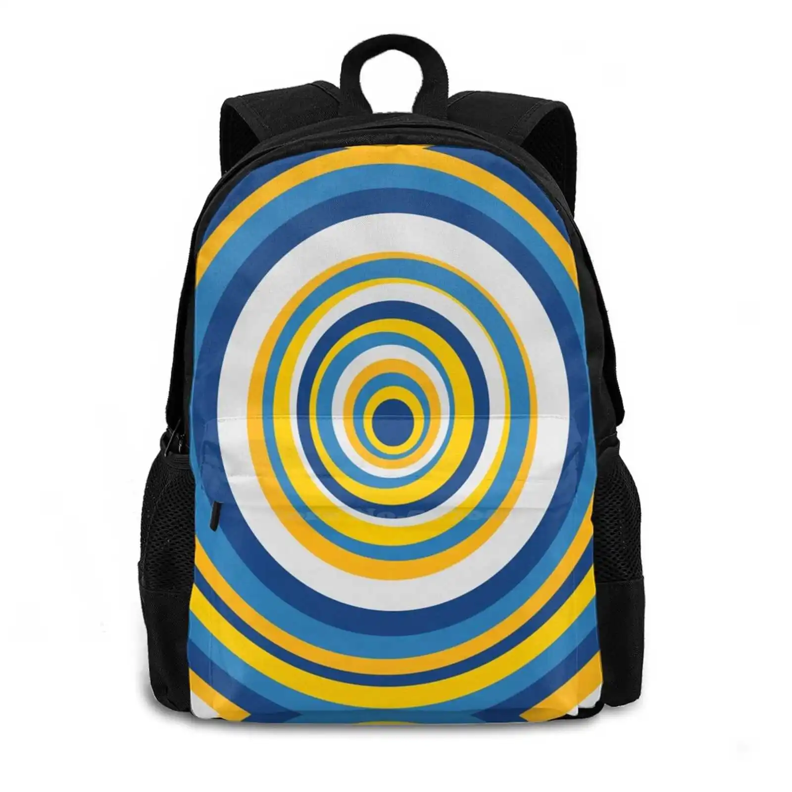 Dorm Series-- Circles! School Bags For Teenage Girls Laptop Travel Bags American Football College University Carlstad