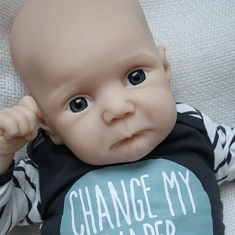 20 cali Reborn Doll Ducklin realistyczne miękkie prawdziwy dotyk świeży kolor niedokończone lalki części z ciała i oczu lalki zabawki