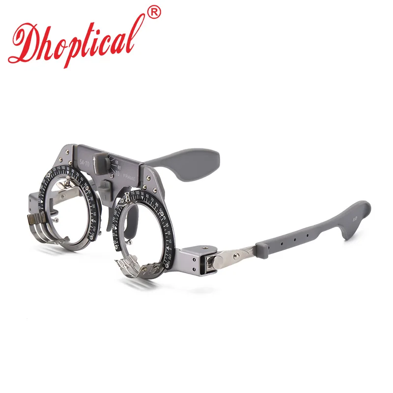 Optical Adjustable Trial Lens Frame - Titanium Material, Super Lightweight Full Function Optometry Frame (PD: 54-70mm）By Dhoptic