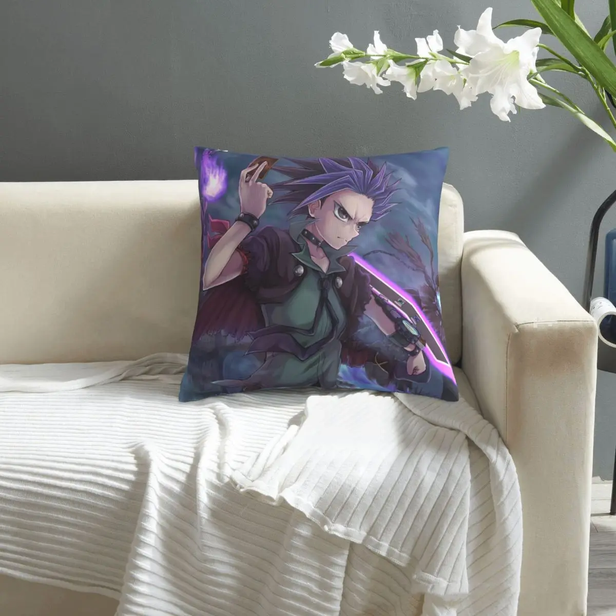 

Yugioh pillowcase printed cushion cover sofa waist pillow pillow cover