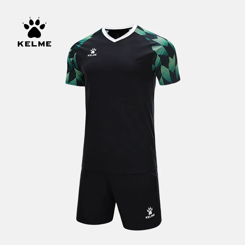 KELME Official Authentic Team Football Uniform Suit 2023 New Custom Game Training Jersey 9251ZB1001