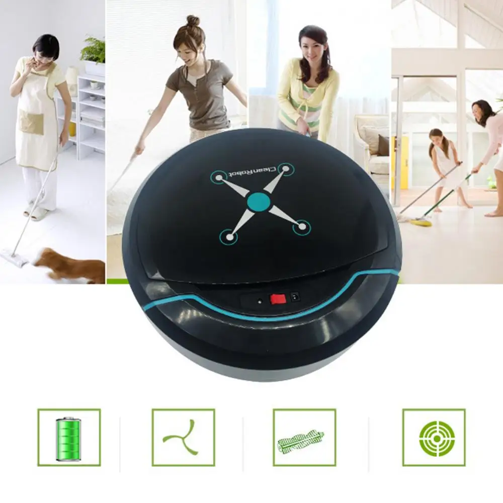 Suction Sweeper Automatic Smart Robot Vacuum Cleaner Home Rechargeable Suction Dust Remover Sweeping Robot