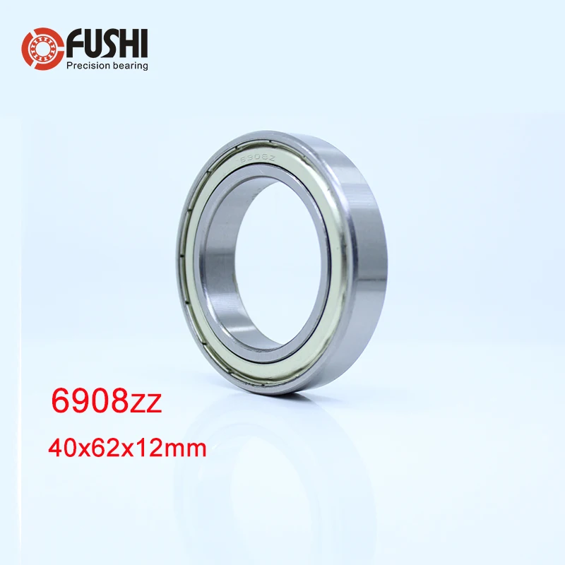 6908ZZ Bearing ABEC-1 5PCS 40x62x12 mm Thin Section 6908 ZZ Ball Bearings 6908Z 61908 Z