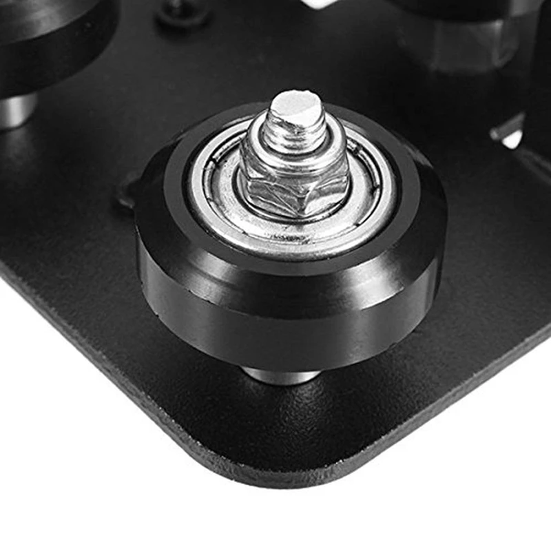 Алюминиевая пластина для каретки с колесами, задняя опорная пластина для фотографий