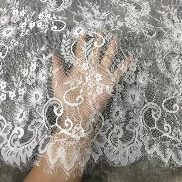 French wedding veil dress lace skirt dress lace decoration accessories curtain table cloth lace fabric