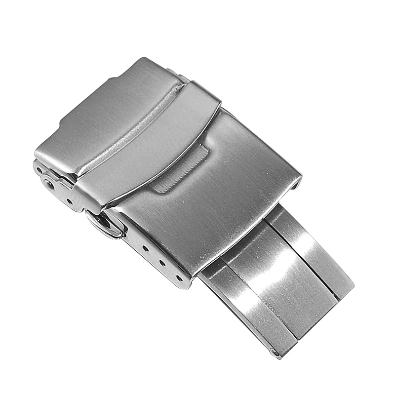 High quality 16mm 18mm 20mm 22mm Fold Safety Clasp buckle Deployment Clasp