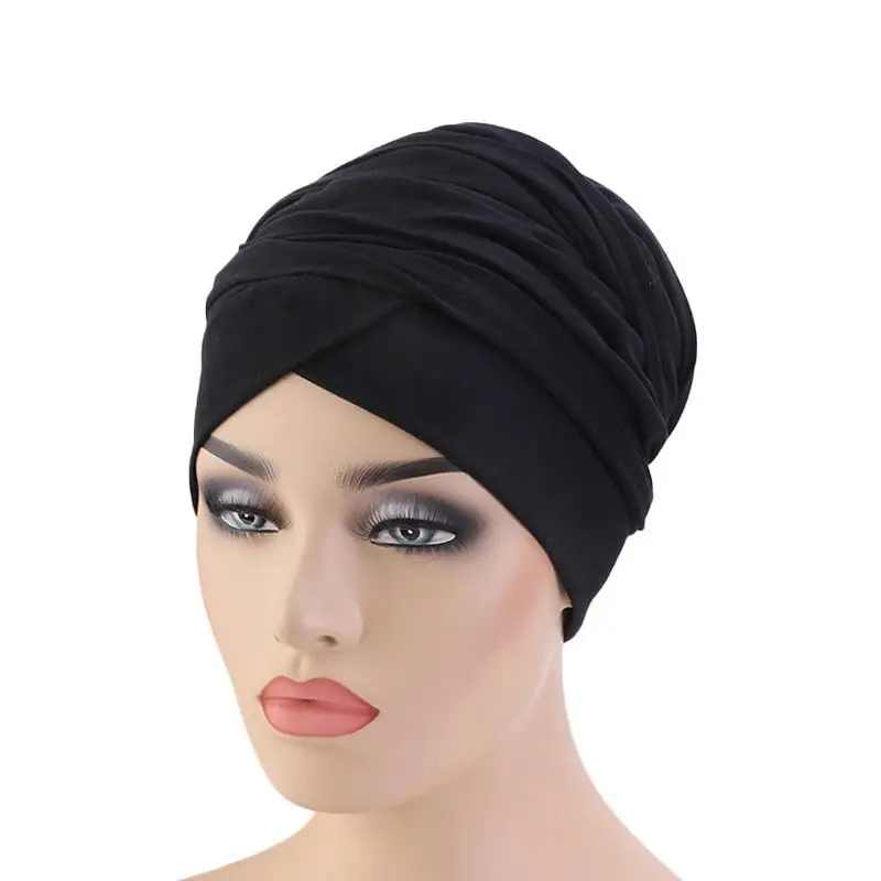 New Muslim Long Tail Scarf Hat Women Turban Chemo Cap Hair Loss Islamic Headwrap Head Cover Wrap Caps Headwear Dubai Arab Bonnet