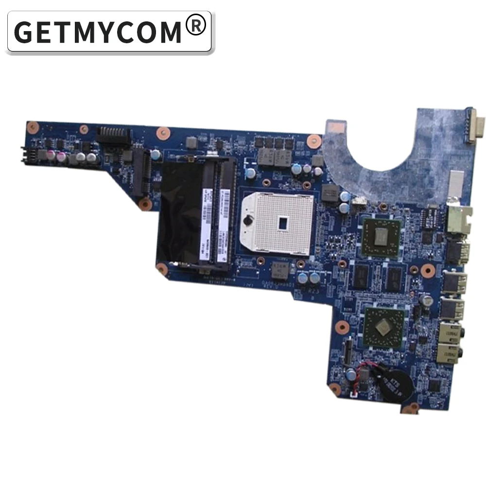 

649950-001 649950-501Getmycom original laptop Motherboard For Pavilion G4 G6 HD6470 Socket FS1 DA0R23MB6D0