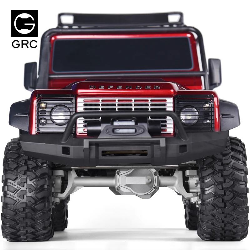 GRC G2 CNC Aluminum Axle Housing W/Ackerman Full Set For TRX-4 Defender Bronco Blazer G500 Upgrade Option parts #GAX0121AFB/AFS