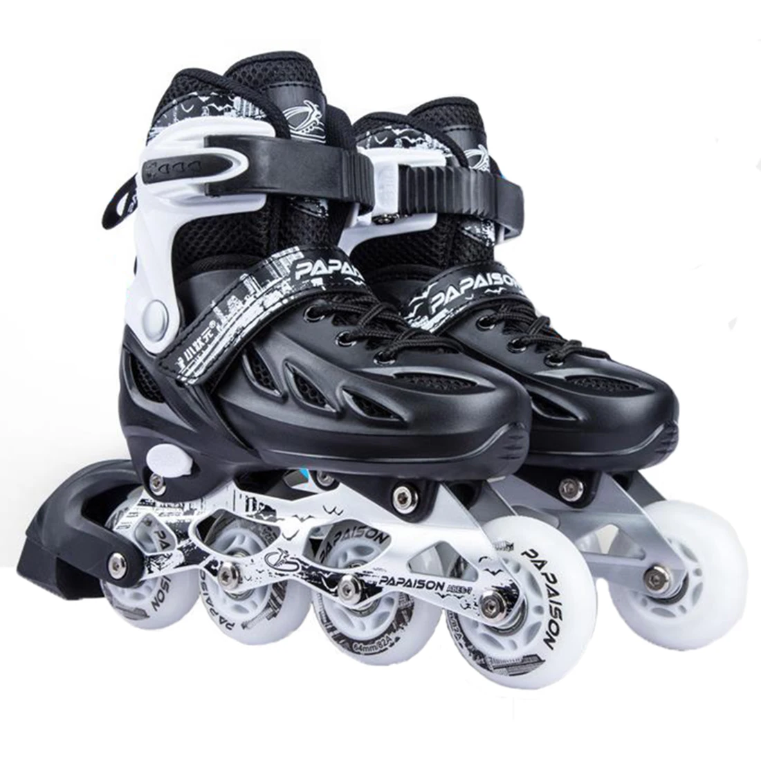 Adjustable Inline Roller Skate Shoes Professional Flashing Sliding Sneaker Outdoor Racing Speed Skating 4 Wheels Shoes Gifts