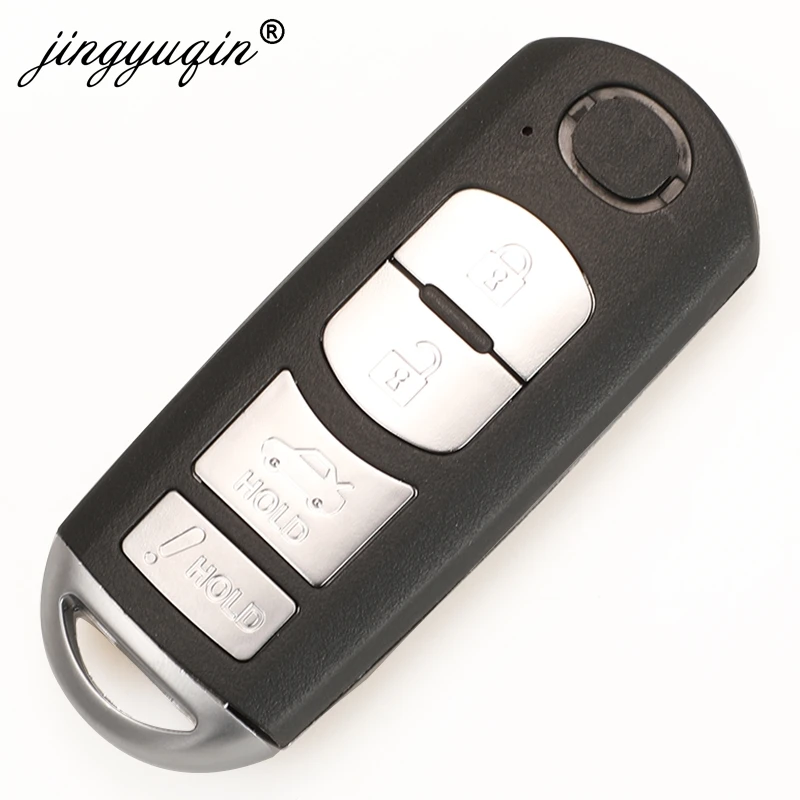 jingyuqin 315MHz ID49 Chip SKE13D-01 SKE13D02 2/3/4BTN Smart Remote Key Fob for Mazda 3 6 MX-5 Miata 2013-2019 Mitsubishi System