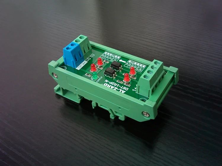 2-Way Optocoupler Isolationระดับการแปลงแรงดันไฟฟ้าBoard 1.8 3.3 5 12 24V DST-1R2P-N