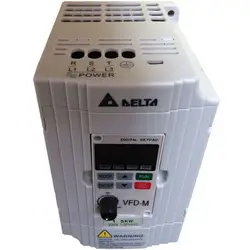 1.5KW/2.2KW/3.7KW 380V 뉴 델타 인버터 VFD015M21A, 출력 주파수 0.1-400Hz 캐리어 주파수 최대 15kHz