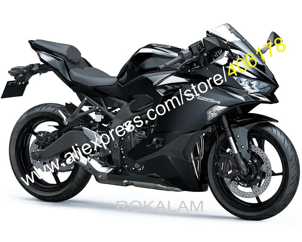 For Kawasaki Ninja ZX-25R 2020 2021 2022 Fairings Body ZX25R 20 21 22 Black Aftermarket Motorcycle Fairing (Injection Molding)