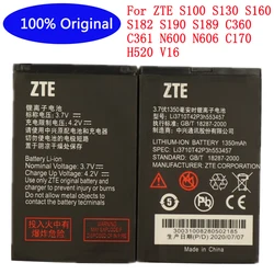 1000mAh Li3710T42P3h553457 High Quality For ZTE S100 S130 S160 S182 S190 S189 C360 C361 N600 N606 C170 H520 V16 Phone Battery