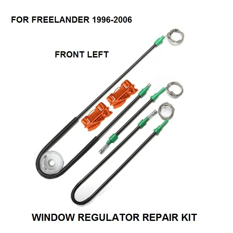 96-06 FOR LAND ROVER FREELANDER 4X4 ELECTRIC WINDOW REGULATOR DOOR REPAIR KIT FRONT LEFT SIDE NEW