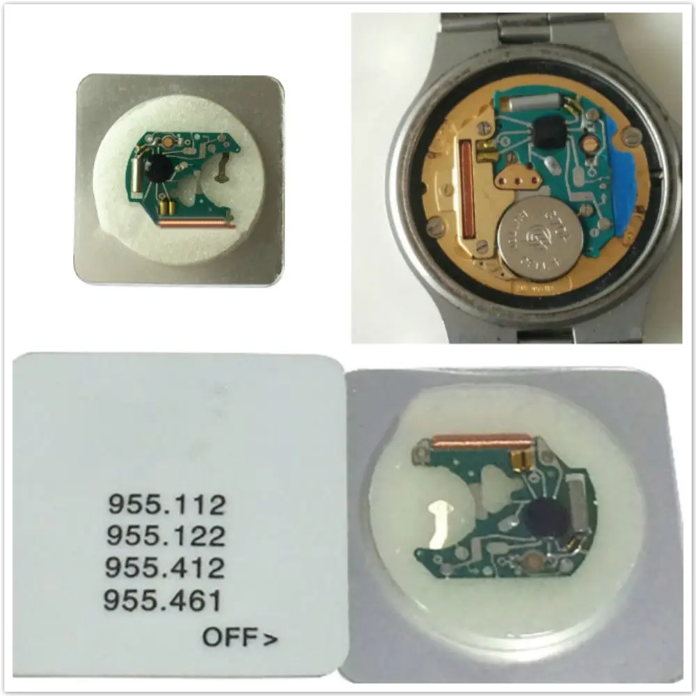 

Quartz Watch Movement Circuit Board For ETA 955.122 955.112 955.412 955.461 Movement Replacement Chip PCB Board