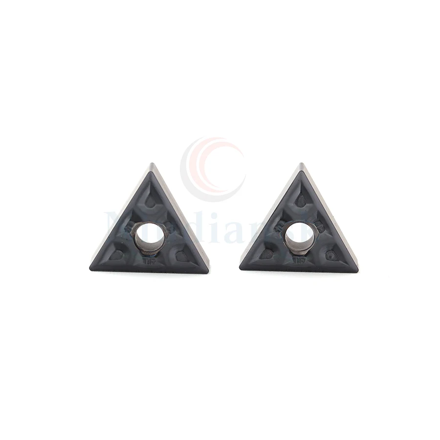10 Chiếc TNMG160404 TF IC907 TNMG160404 TF IC908 Bên Ngoài Dụng Cụ Xoay Chịu Mài Mòn Carbide Lắp Hoàn Thiện Tiện Bằng Máy CNC Kim Loại dụng Cụ